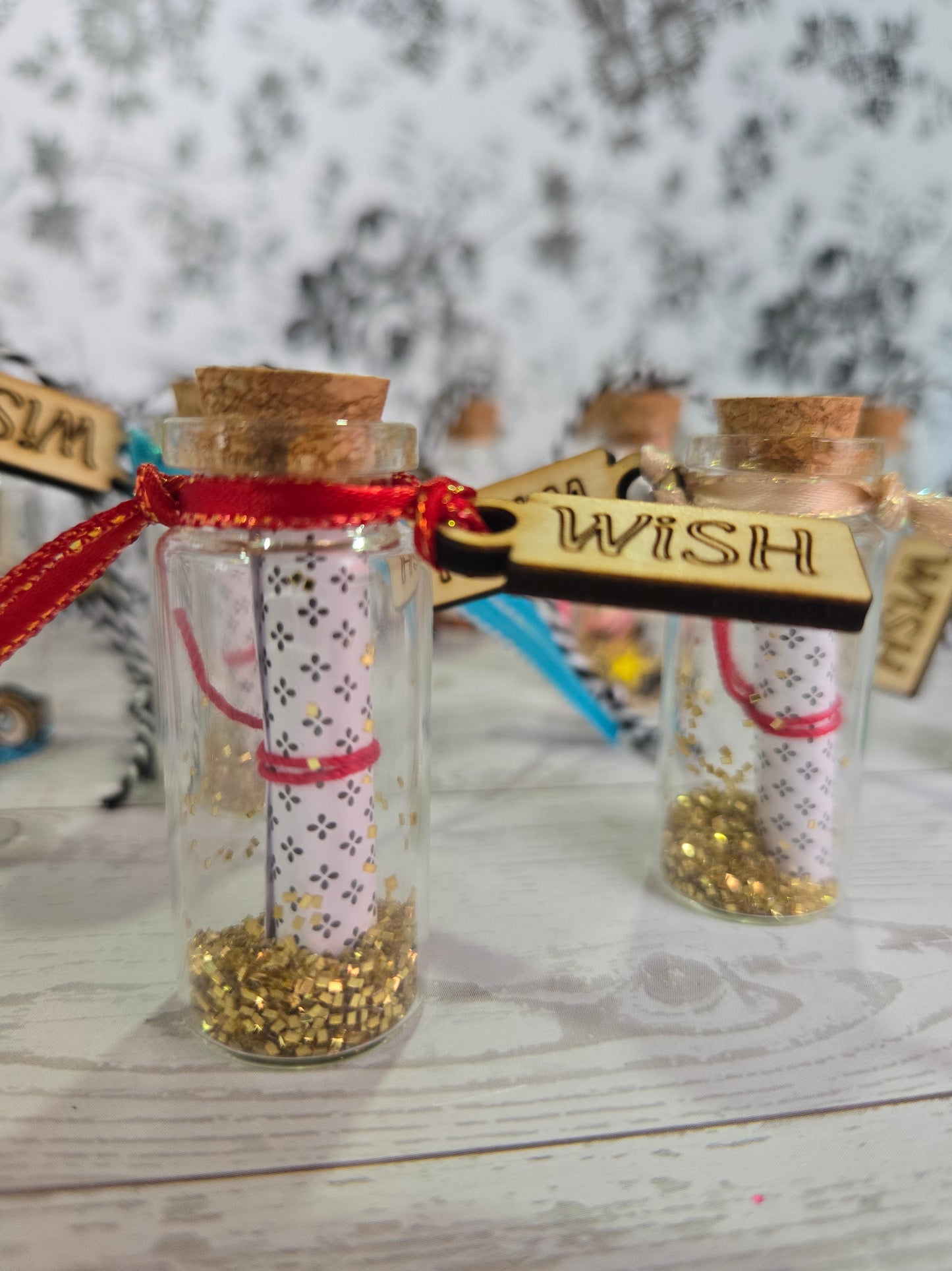 Wish & Wonder Potion Bottle Wish Bottle Spell Jar Charm Vial Magic Bottle Intent Bottle Magic Tonic