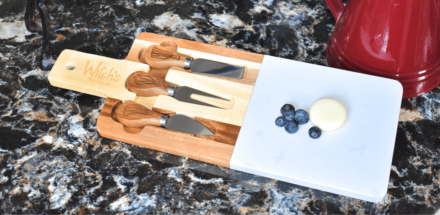 Witch's Tools Cheese Board