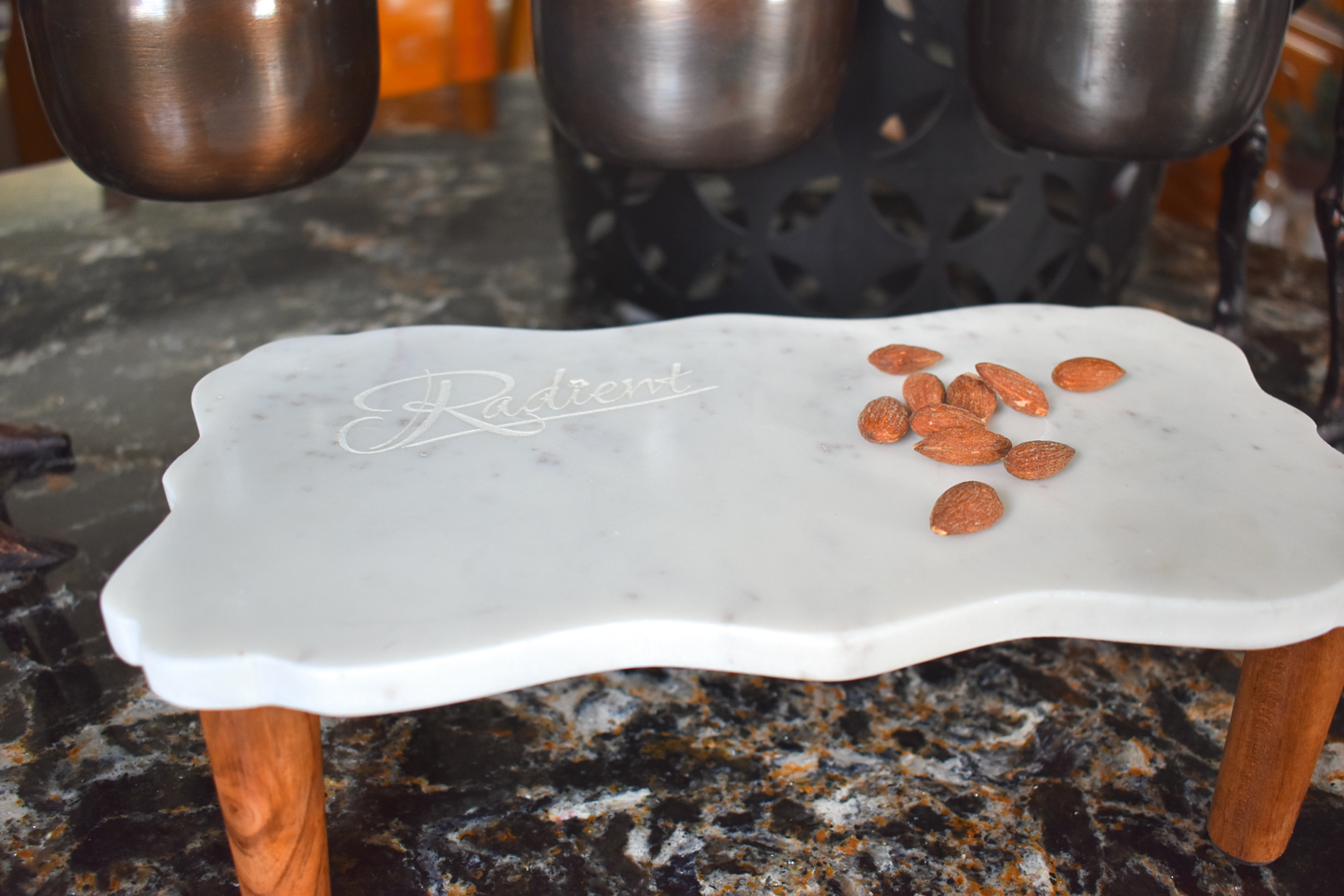 Radiant Marble Stand