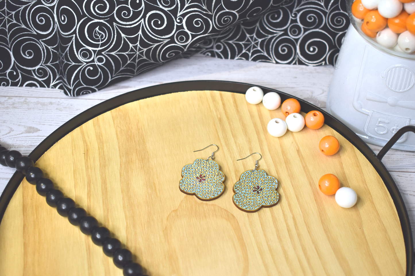 Thousand Eye Flower Earring