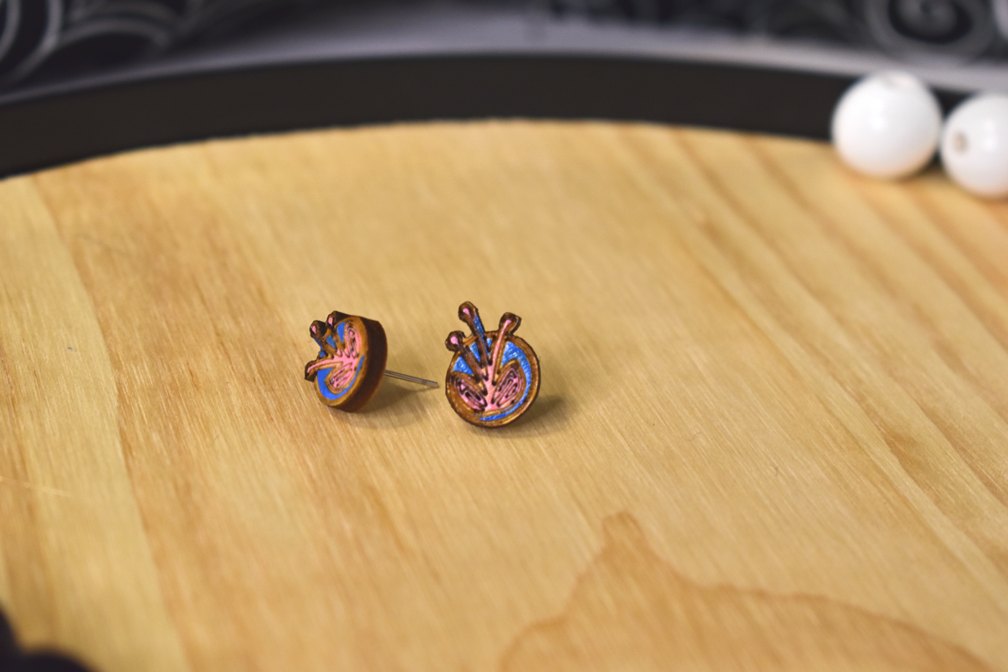 Blue Berry Earring