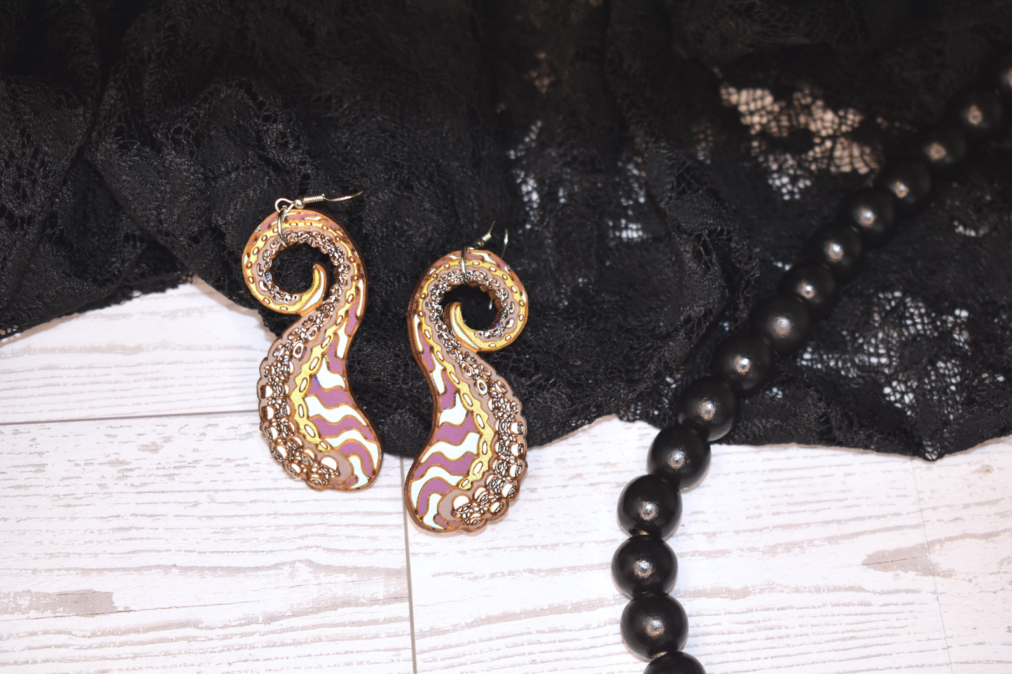Octopus Tentacle Earring