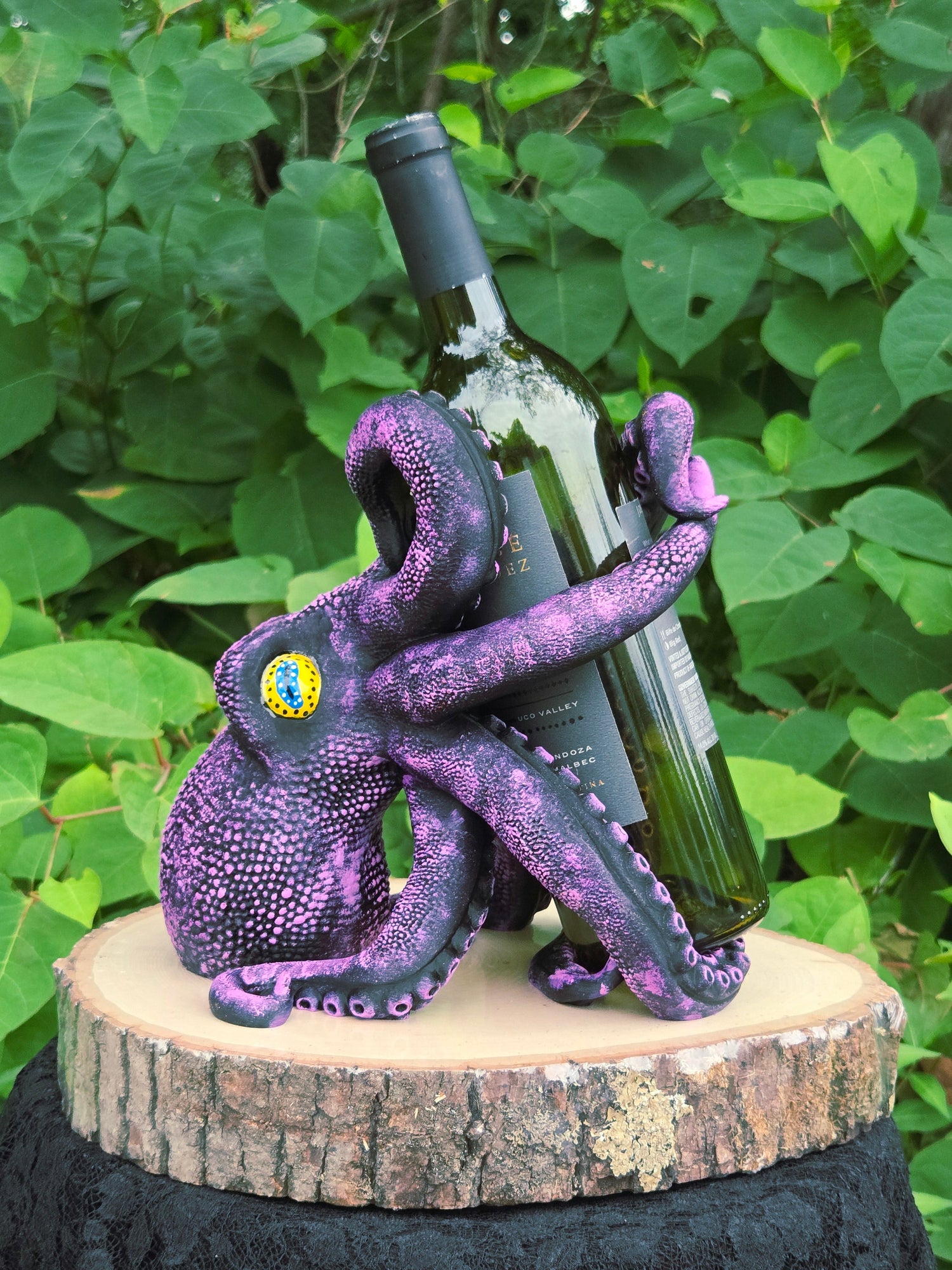 Sculpture and Wine