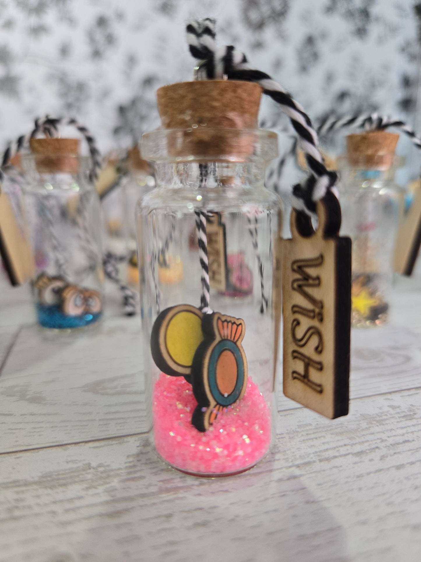 Wish & Wonder Potion Bottle Wish Bottle Spell Jar Charm Vial Magic Bottle Intent Bottle Magic Tonic