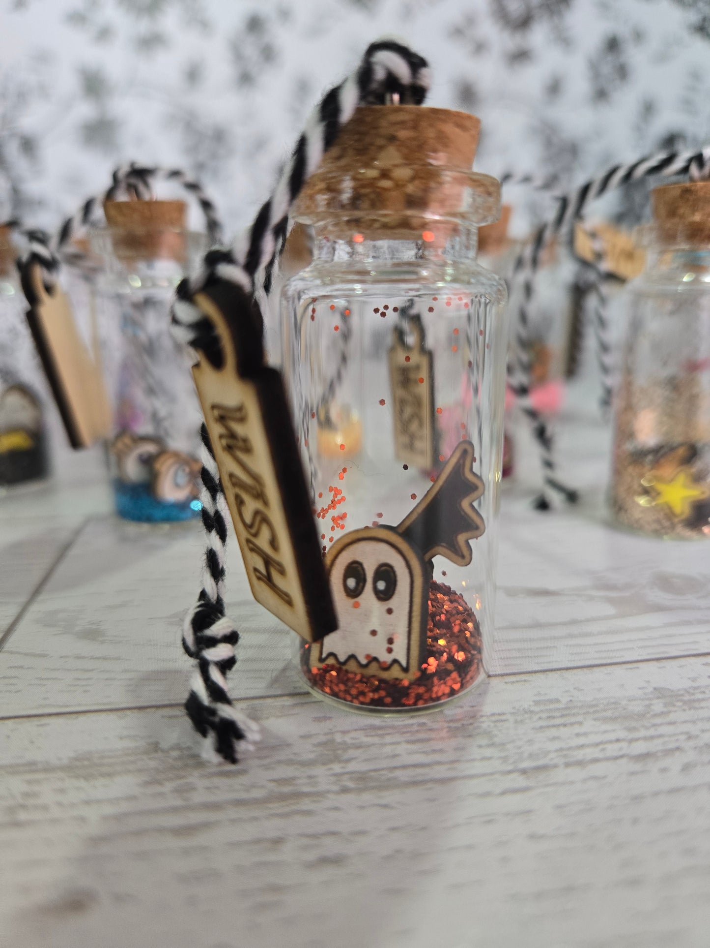 Wish & Wonder Potion Bottle Wish Bottle Spell Jar Charm Vial Magic Bottle Intent Bottle Magic Tonic
