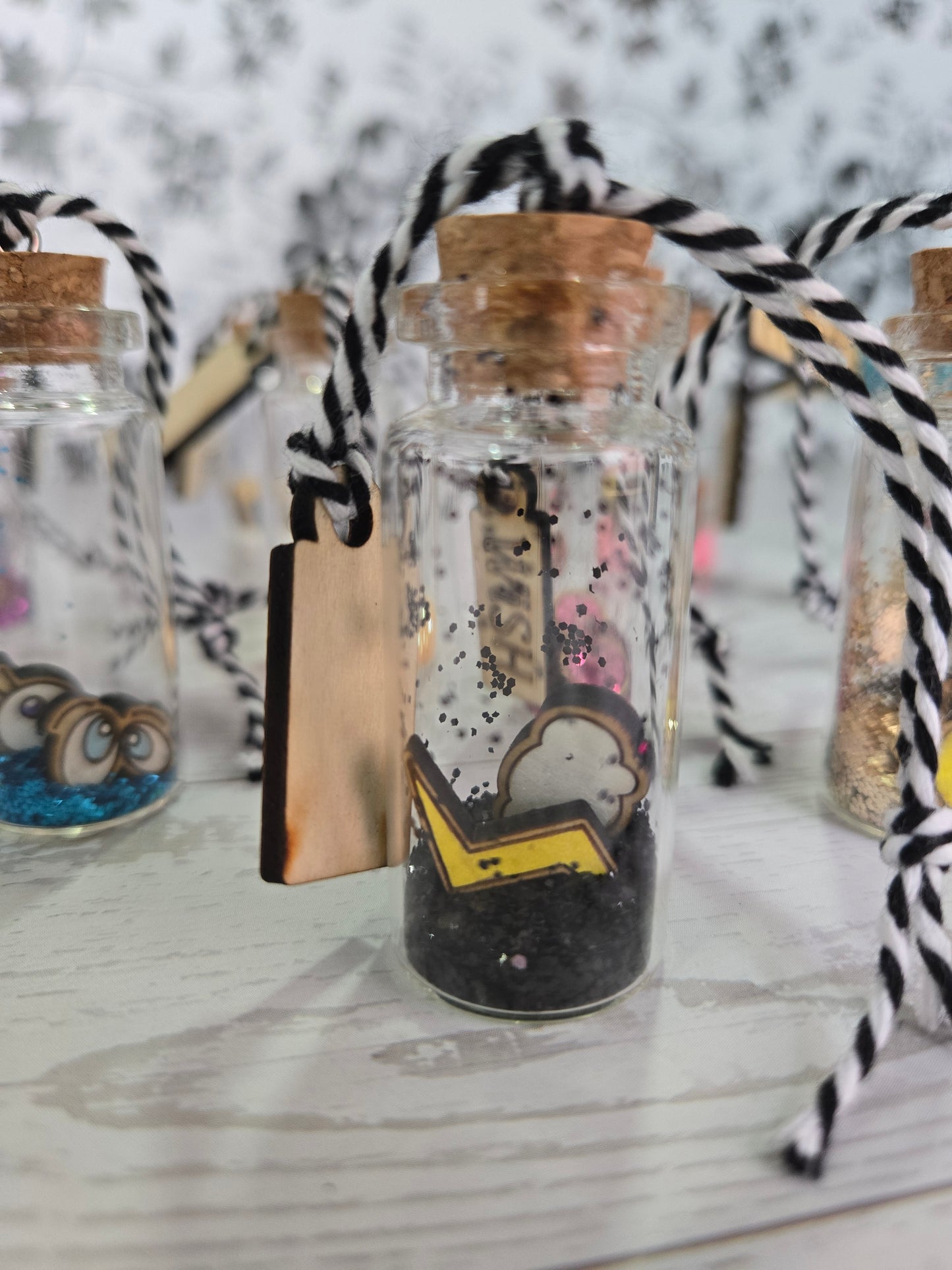 Wish & Wonder Potion Bottle Wish Bottle Spell Jar Charm Vial Magic Bottle Intent Bottle Magic Tonic