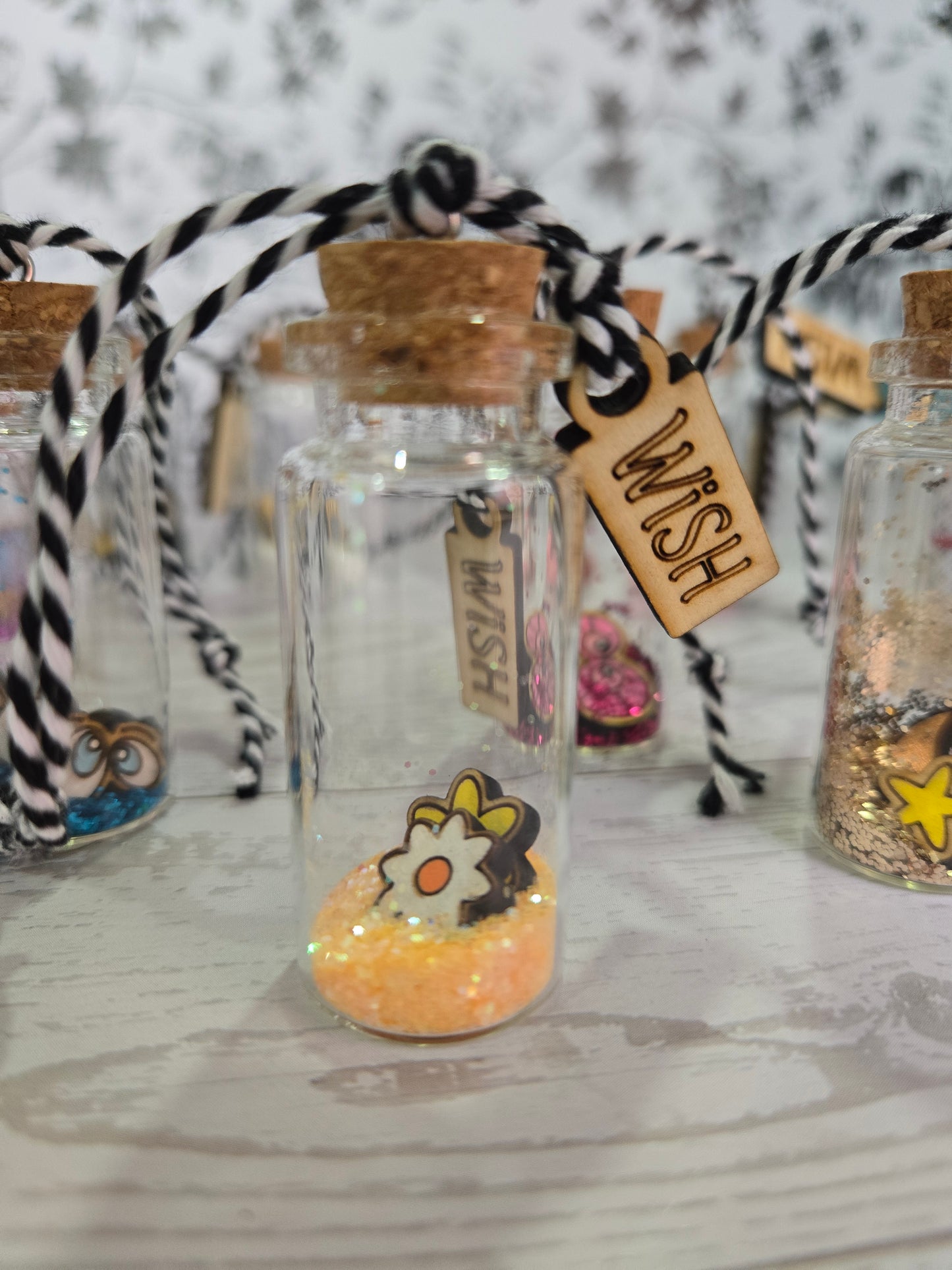 Wish & Wonder Potion Bottle Wish Bottle Spell Jar Charm Vial Magic Bottle Intent Bottle Magic Tonic