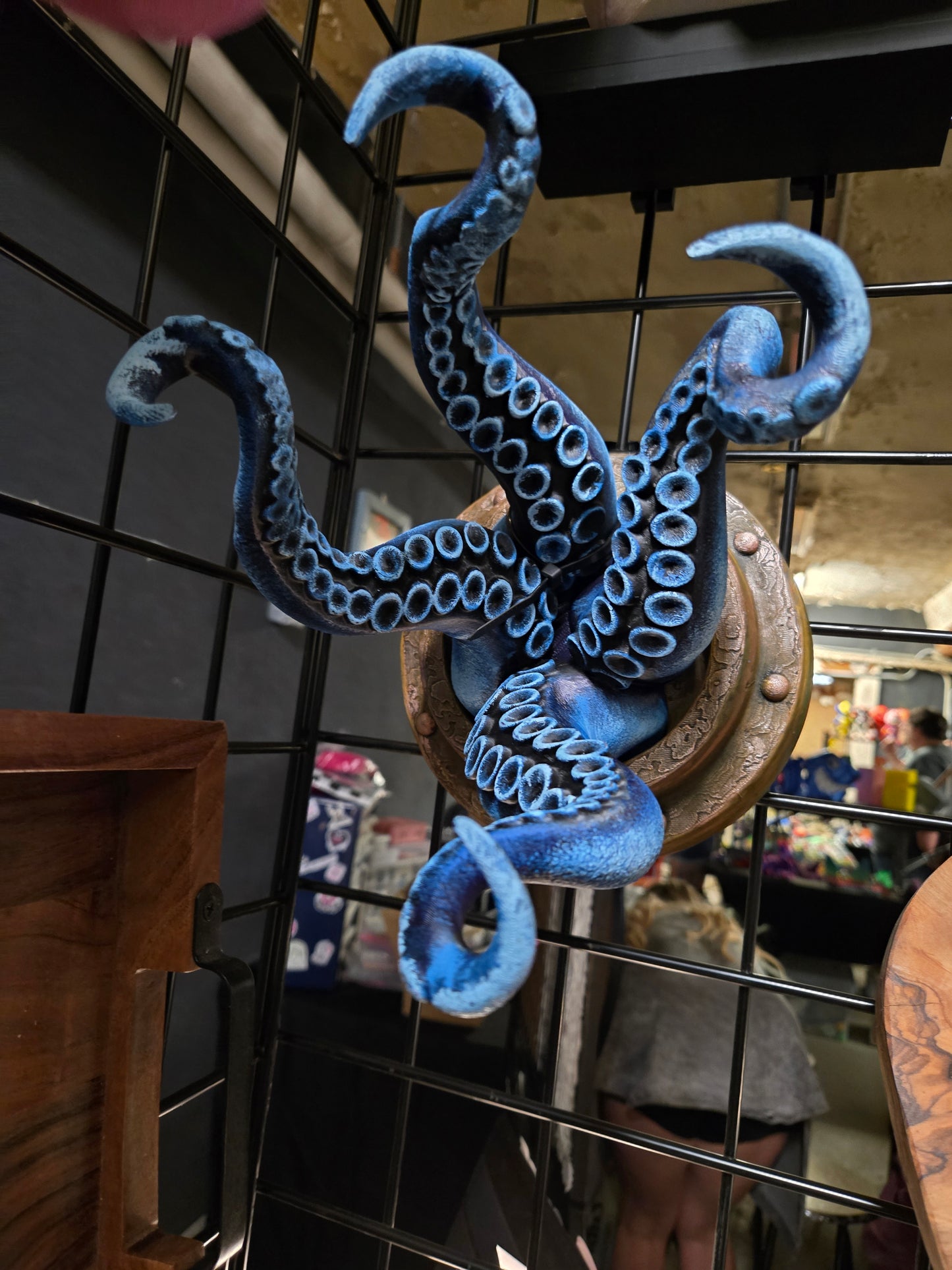 Octopus Tentacle Wine Glass Holder Wall Hanger Keys Holder Coffee Mug Holder