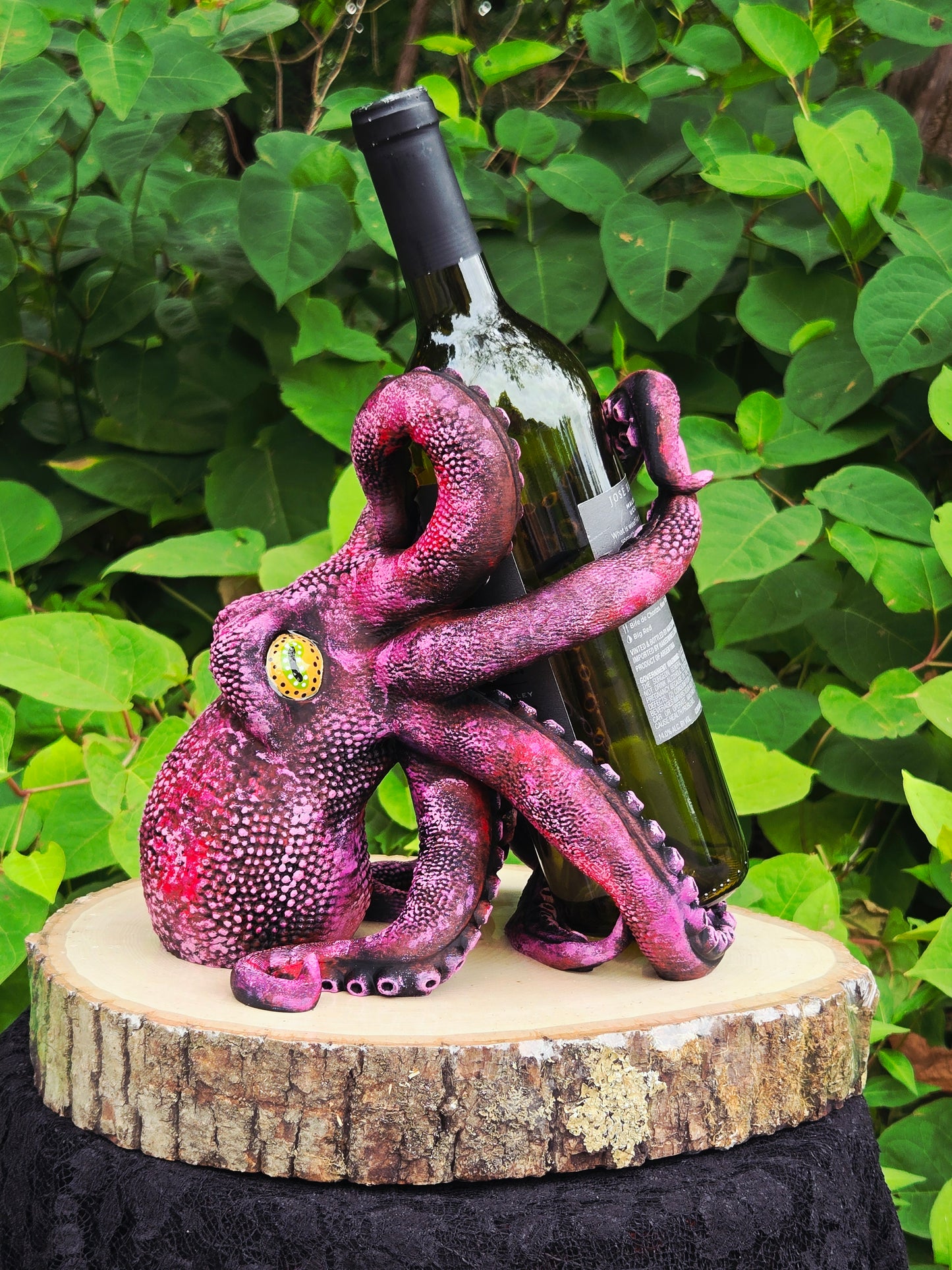 Octopus Wine Bottle Holder Oil and Vinegar Bottle Holder Vase Holder