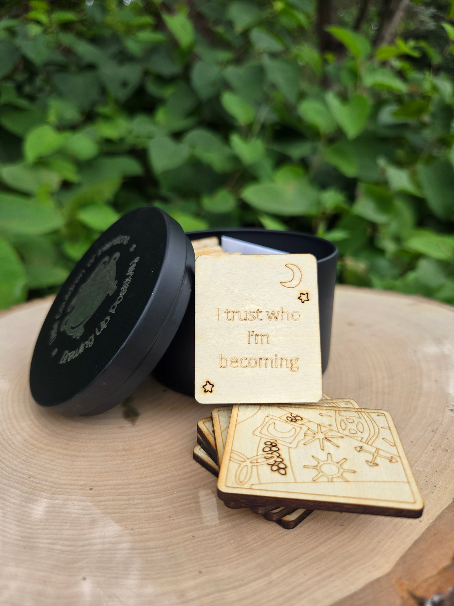 Little Cauldron of Intentions Prayer Cards Intention Cards Positive Vibes