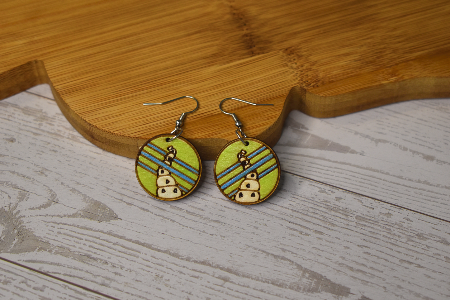 Anamorphic Blob Earring