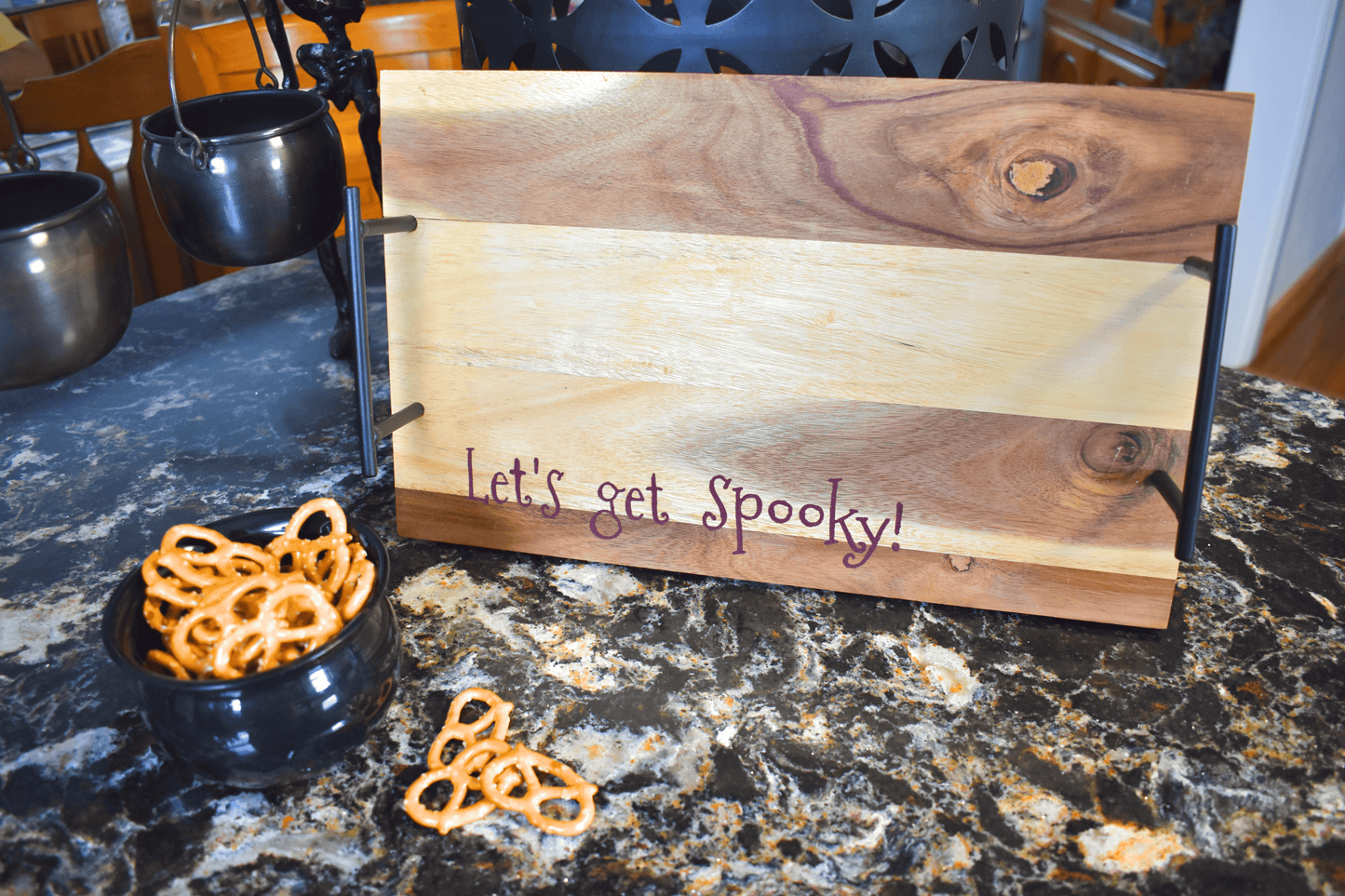 Lets Get Spooky Serving Tray