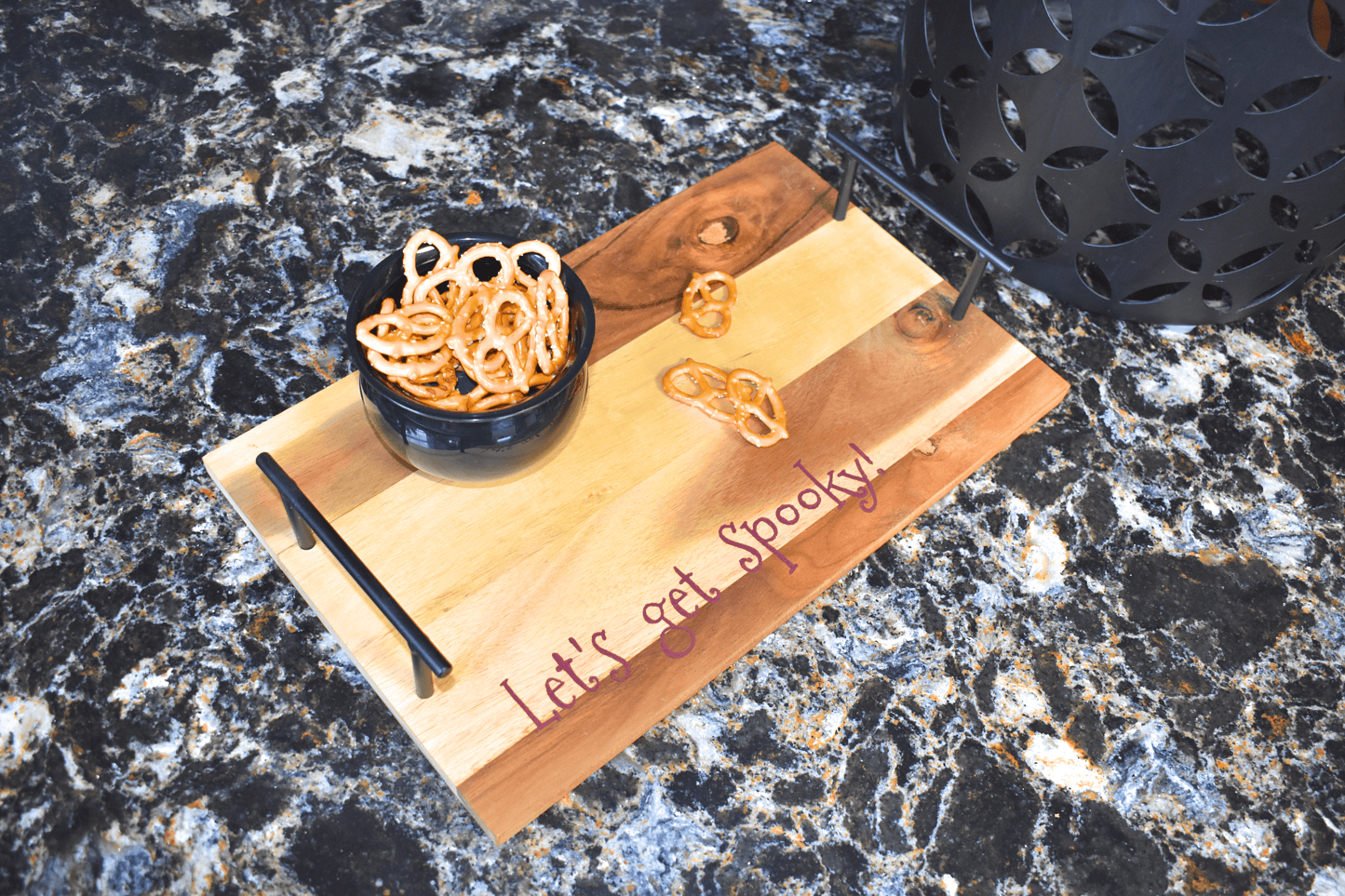 Lets Get Spooky Serving Tray