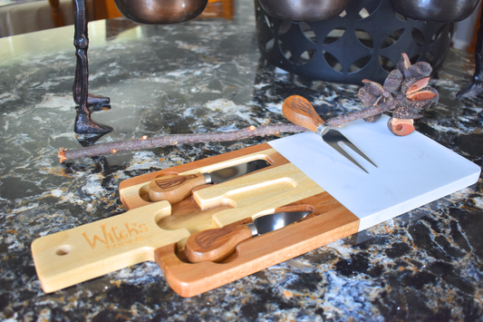 Witch's Tools Cheese Board