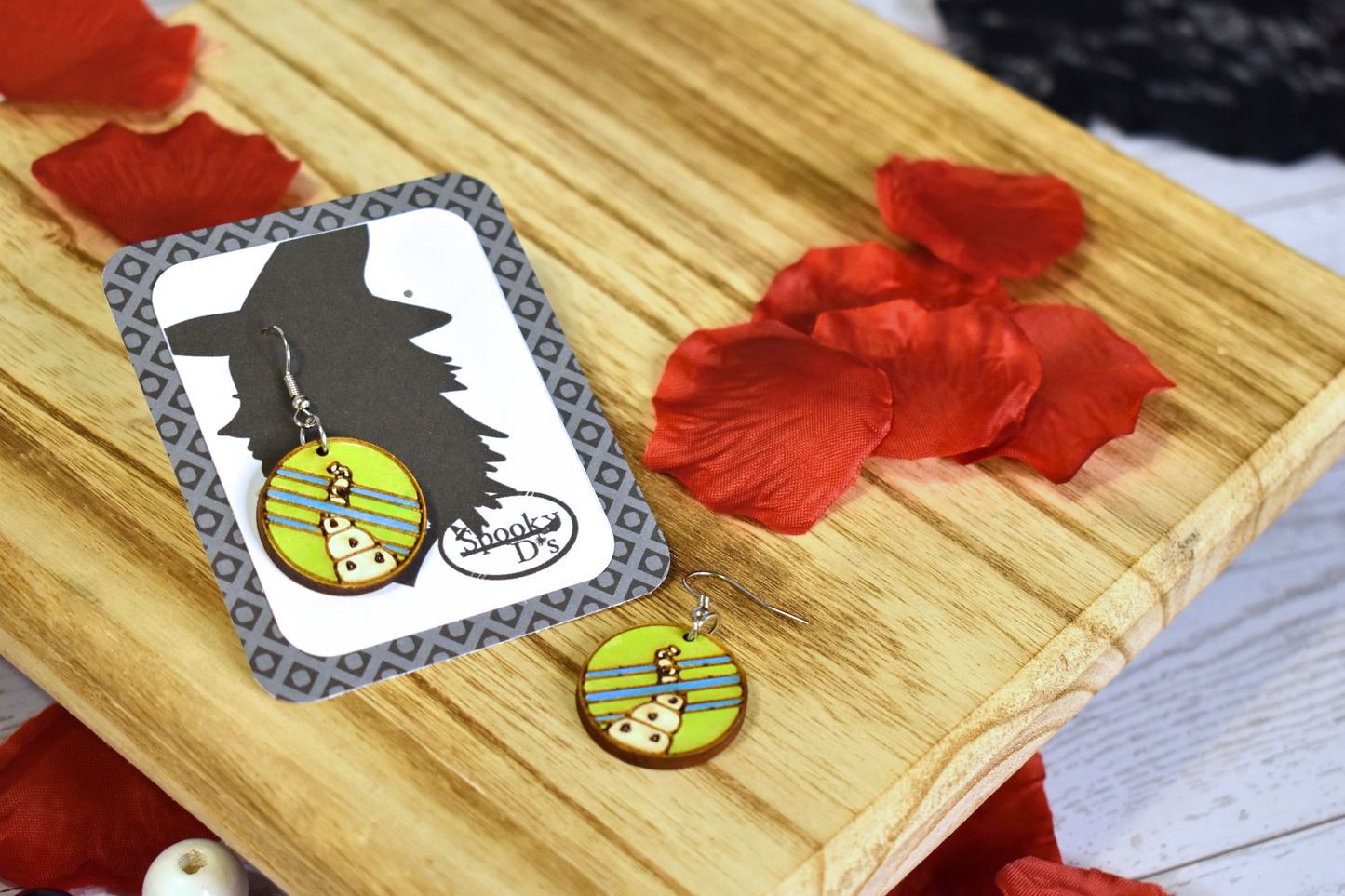 Anamorphic Blob Earring