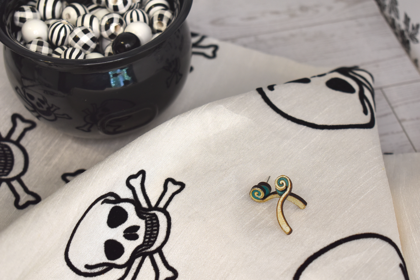 Elevated Swirl Earring
