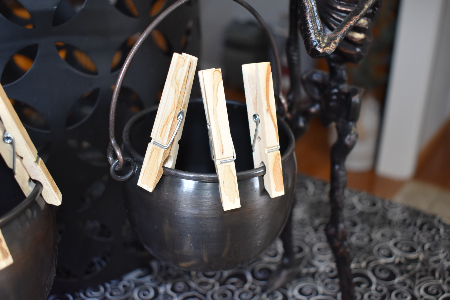 Broom Clips / Clothespins