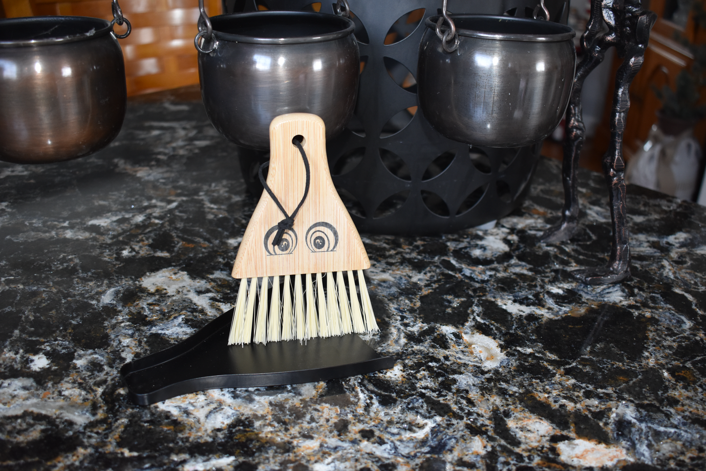 Monster Hand Brush and Dust Pan Set