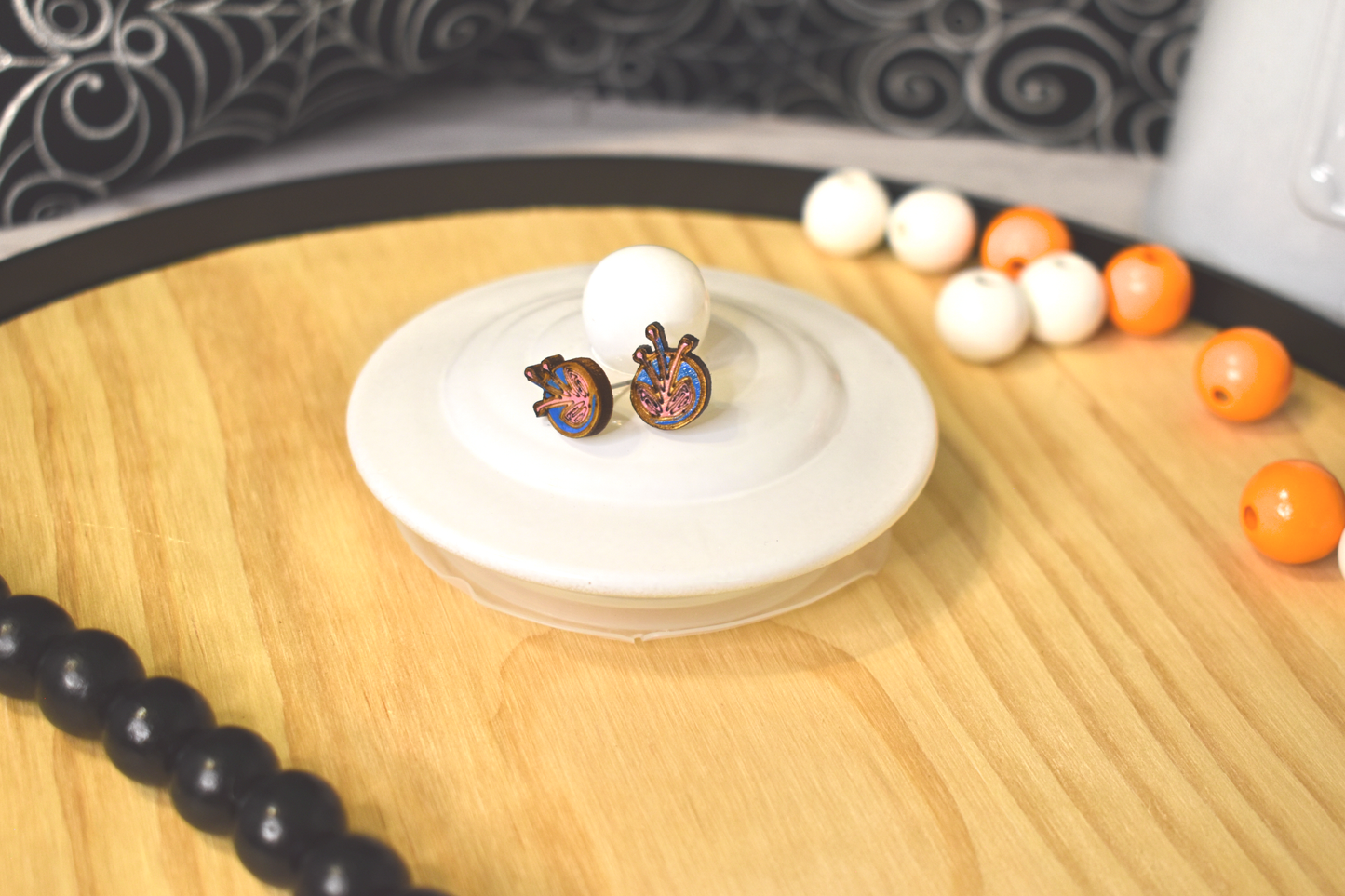 Blue Berry Earring