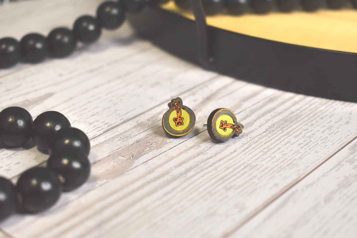 Green Berry Earring