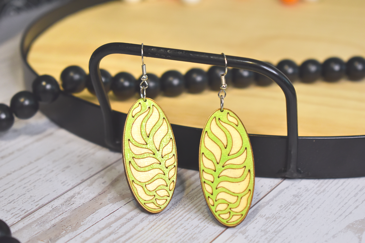 Palm Leaf Earring