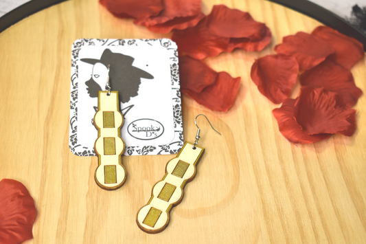 Three Suns Earring