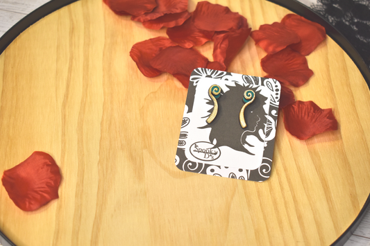 Elevated Swirl Earring