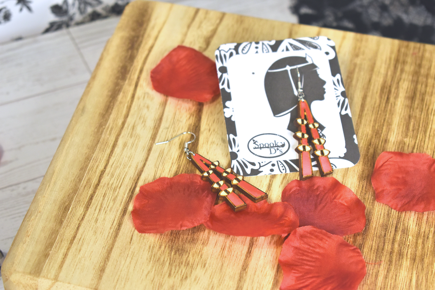 String of Eyes Earring